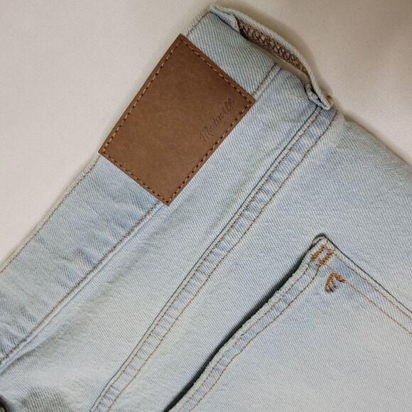 NEW 32 MADEWELL MID RISE PERFECT VINTAGE JEANS straight leg MAGIC POCKETS NWT - Picture 12 of 16